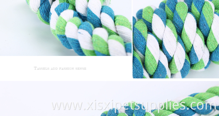 Wholesale New Style Big size handmade Cotton Rope Pet Dog Chew Toys for large dog